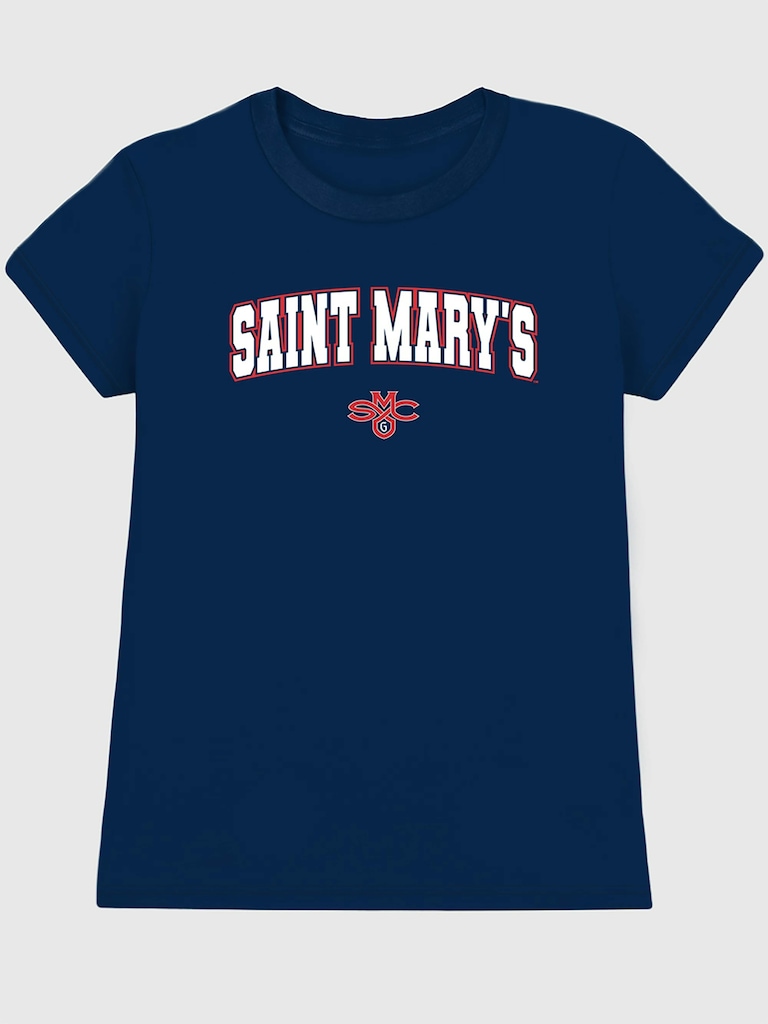 Saint Marys College of California Arch Logo Graphic T-Shirt for Women