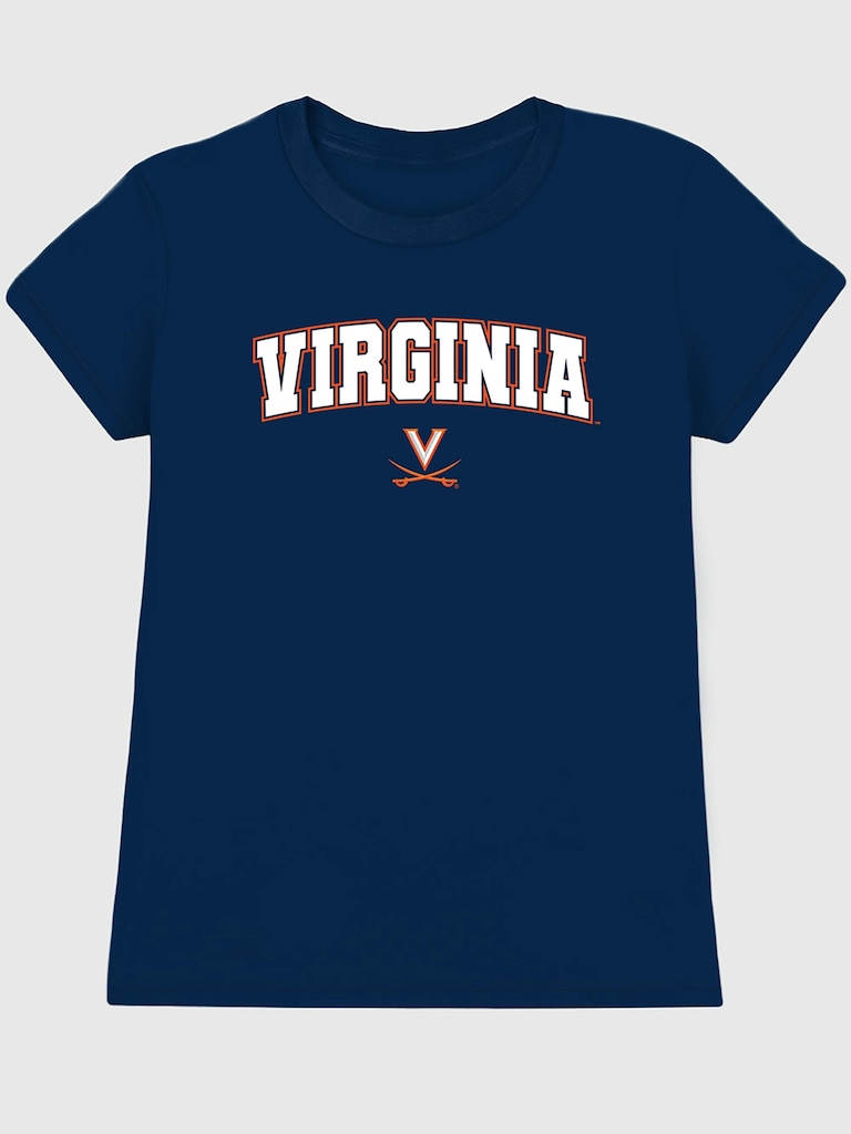 University of Virginia Arch Logo Graphic T-Shirt for Women