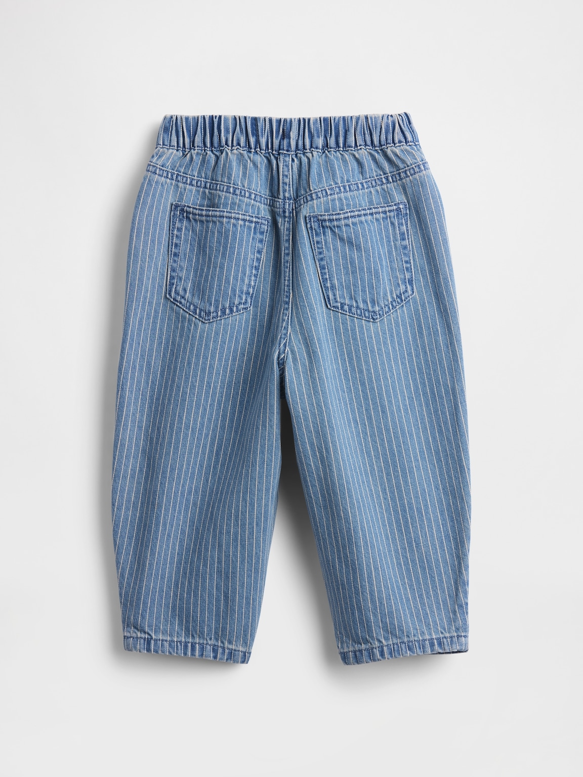 Baby & Toddler Pull-On Barrel Jeans