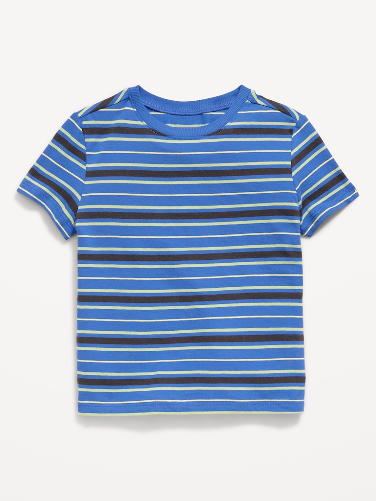 Short-Sleeve Striped T-Shirt for Toddler Boys