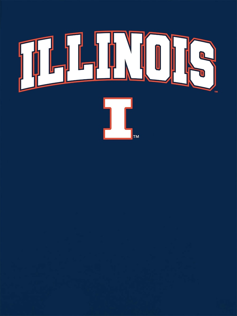 University of Illinois Arch Logo Graphic T-Shirt for Women
