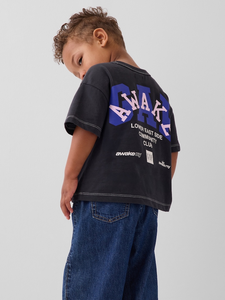 Gap × Awake NY Toddler Relaxed Logo T-Shirt