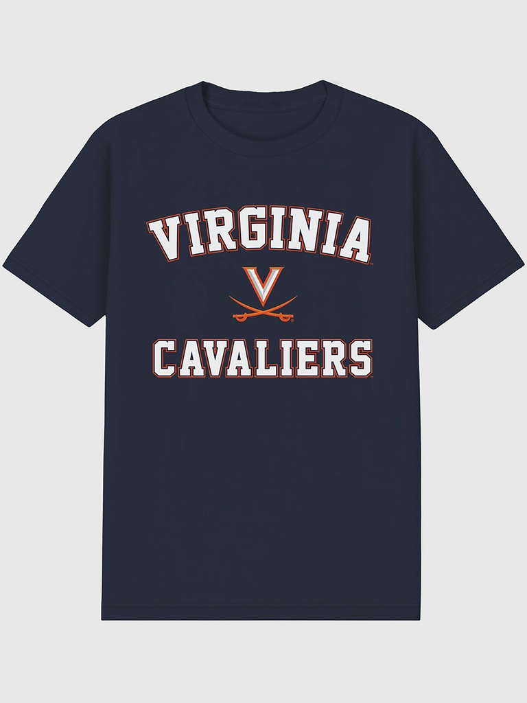 University of Virginia Campus Classic Graphic T-Shirt for Men