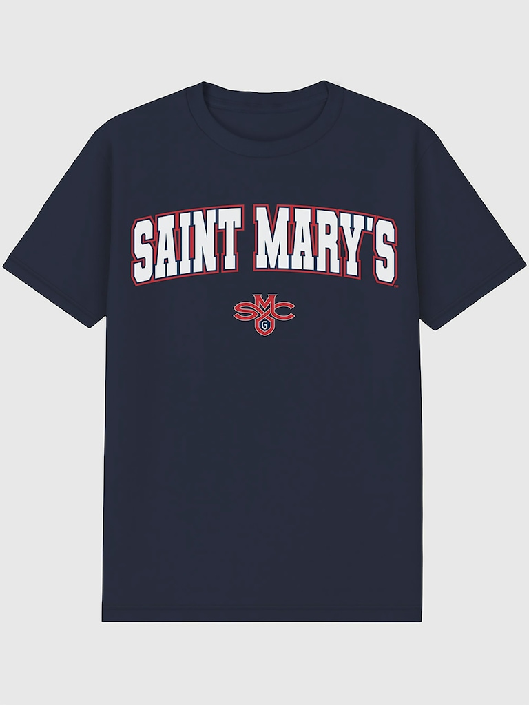 Saint Marys College of California Arch Logo Graphic T-Shirt for Men