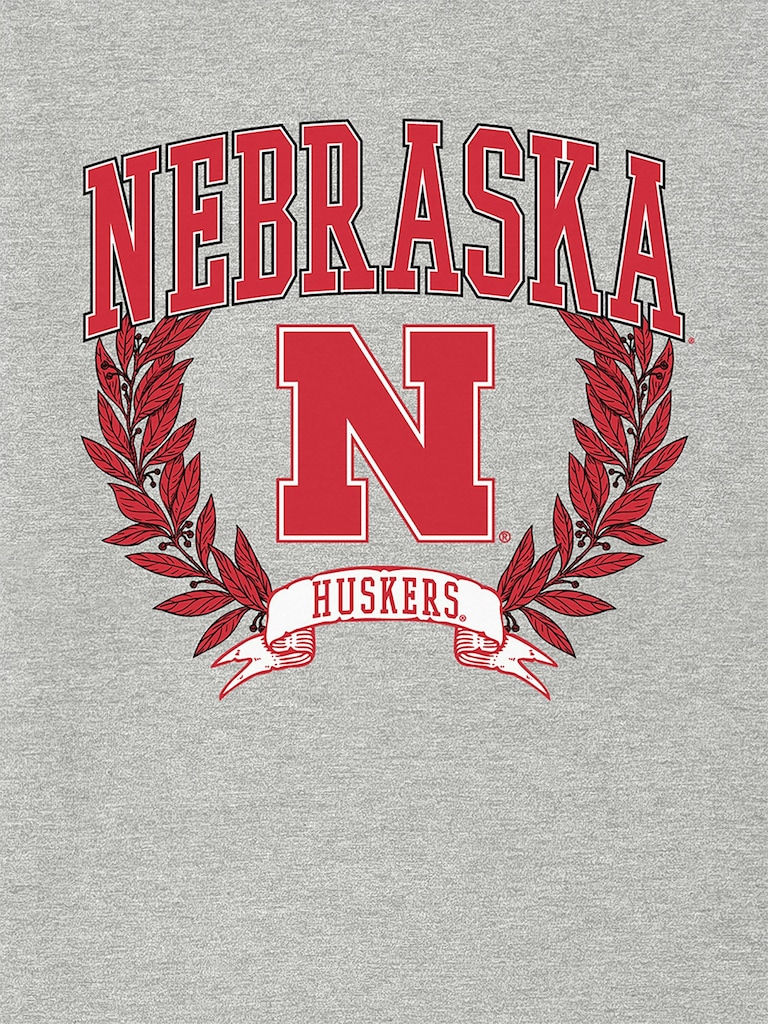 University of Nebraska Laurels Graphic T-Shirt for Men