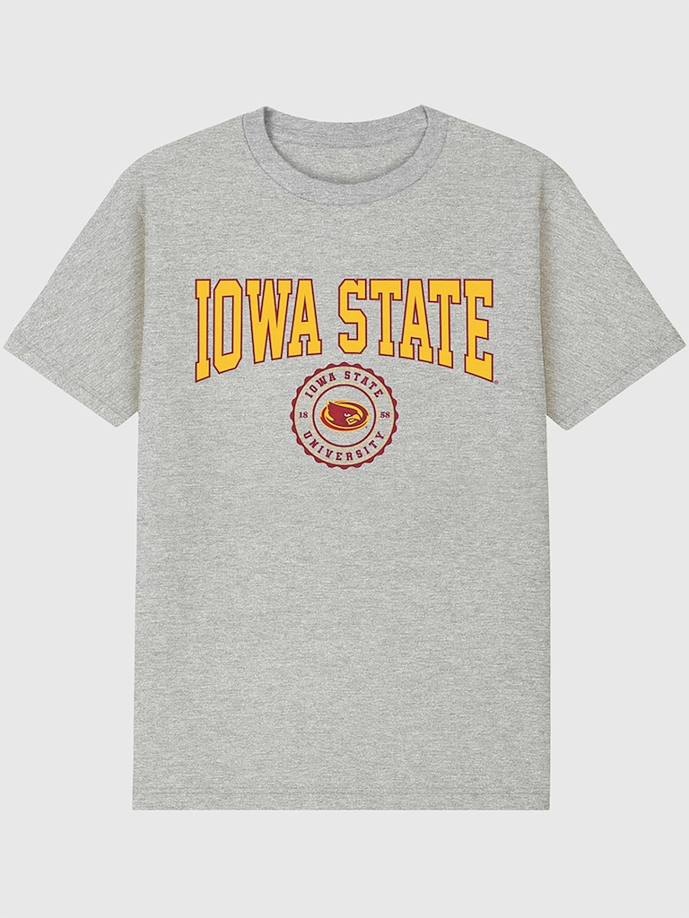Iowa State University Collegiate Seal Graphic T-Shirt for Men