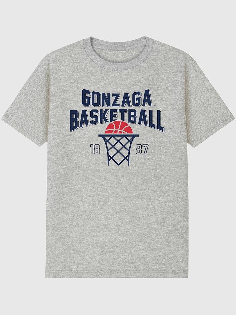 Gonzaga University Basketball Year Graphic T-Shirt for Men