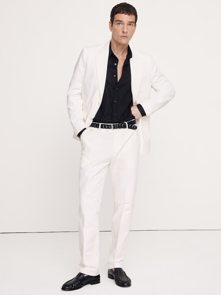 Italian Cotton-Linen Suit Jacket