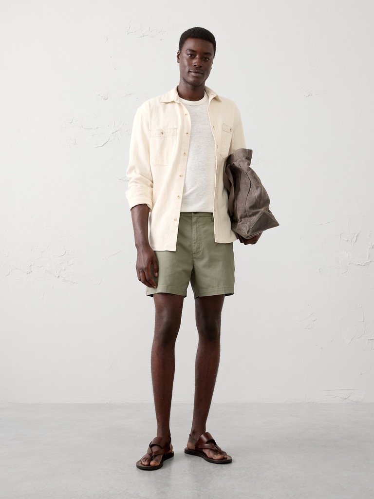 Slim-Fit 5" Summerweight Chino Short
