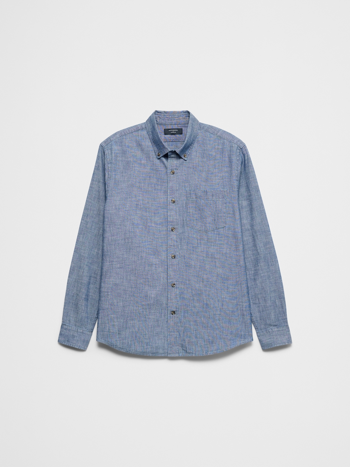 Standard-Fit Softwash Chambray Shirt