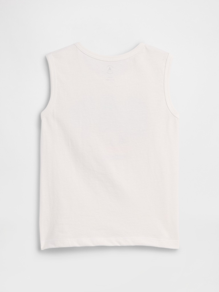 babyGap Peanuts Logo Tank Top