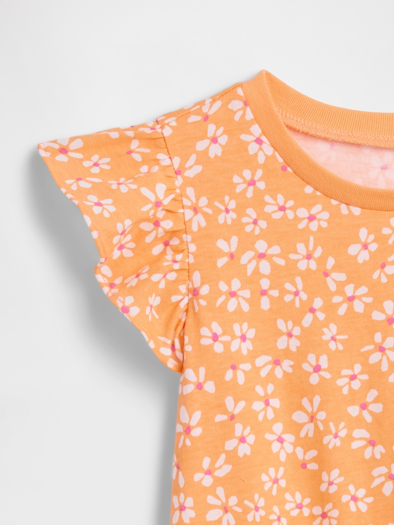 babyGap Print Flutter Sleeve T-Shirt