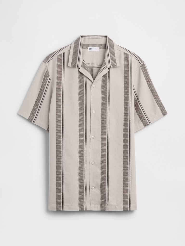 Textured Vacay Shirt in Standard Fit