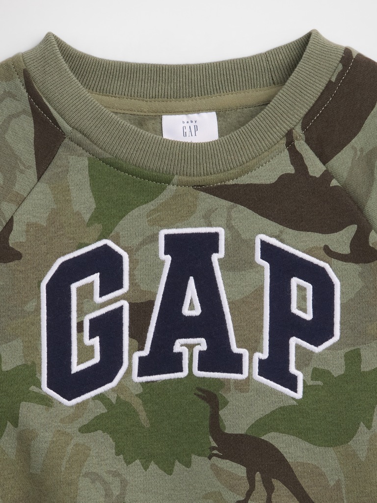 babyGap Print Crewneck Sweatshirt
