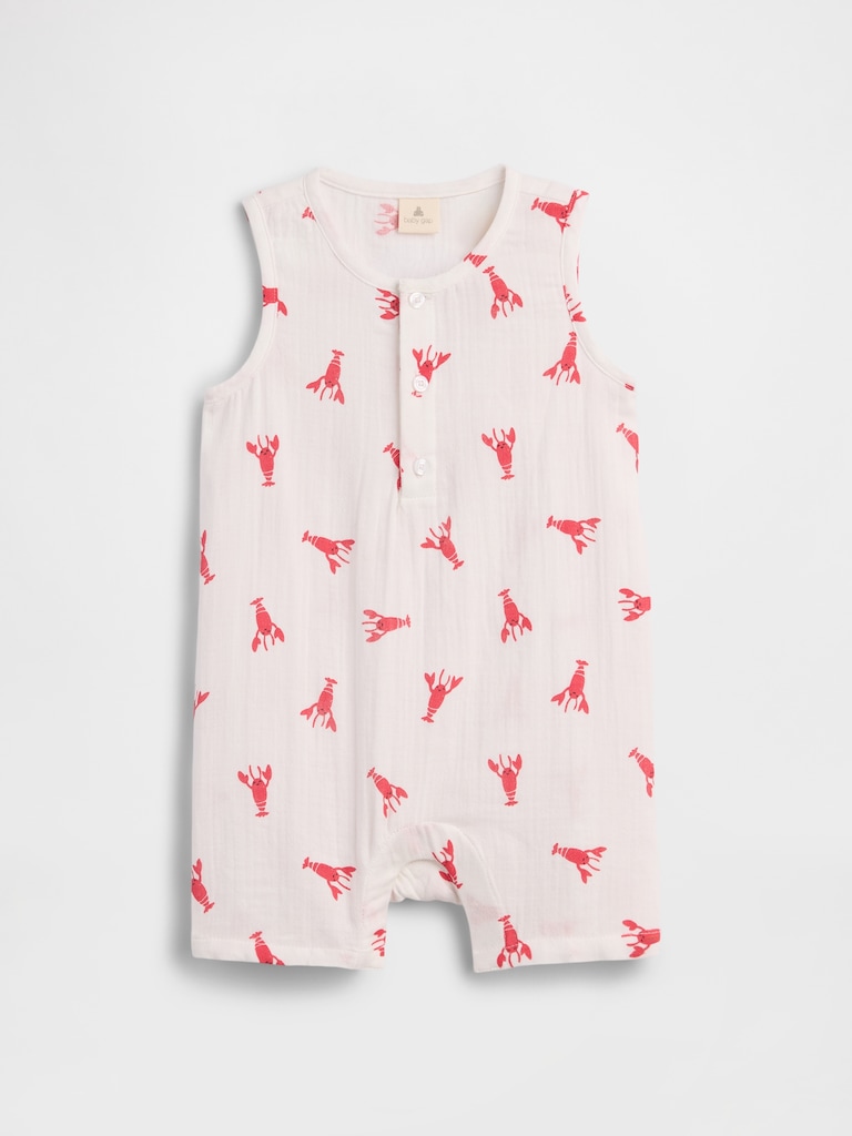 Baby Gauze Romper