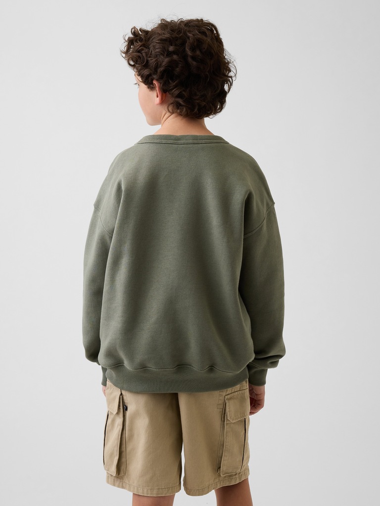 Kids Relaxed Graphic Sweatshirt