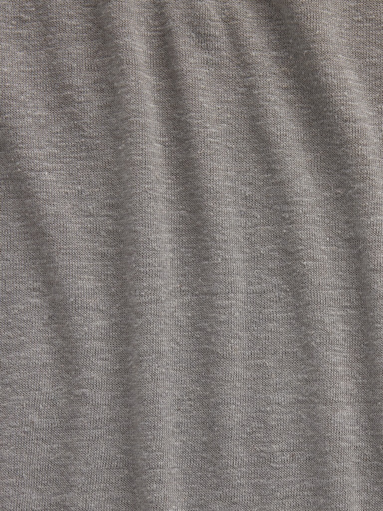 Linen-Blend Relaxed T-Shirt