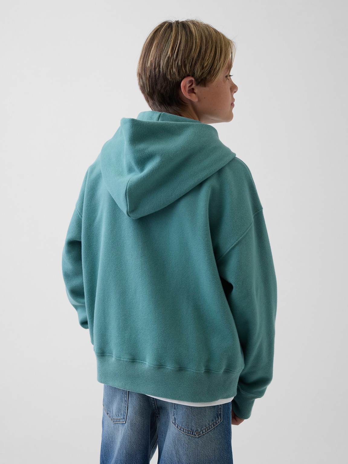 Kids VintageSoft Relaxed Zip Hoodie