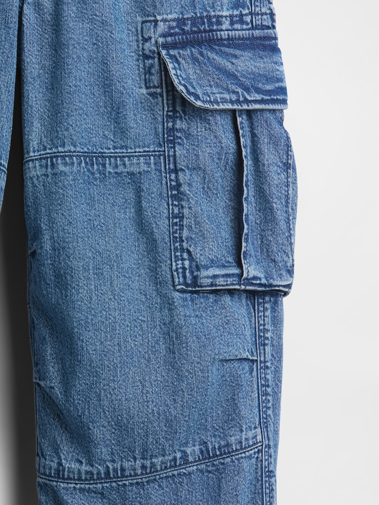 Kids Easy Cargo Jeans