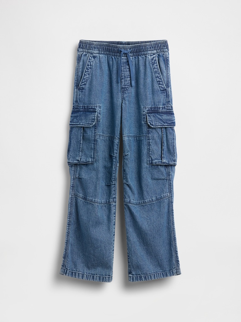 Kids Easy Cargo Jeans
