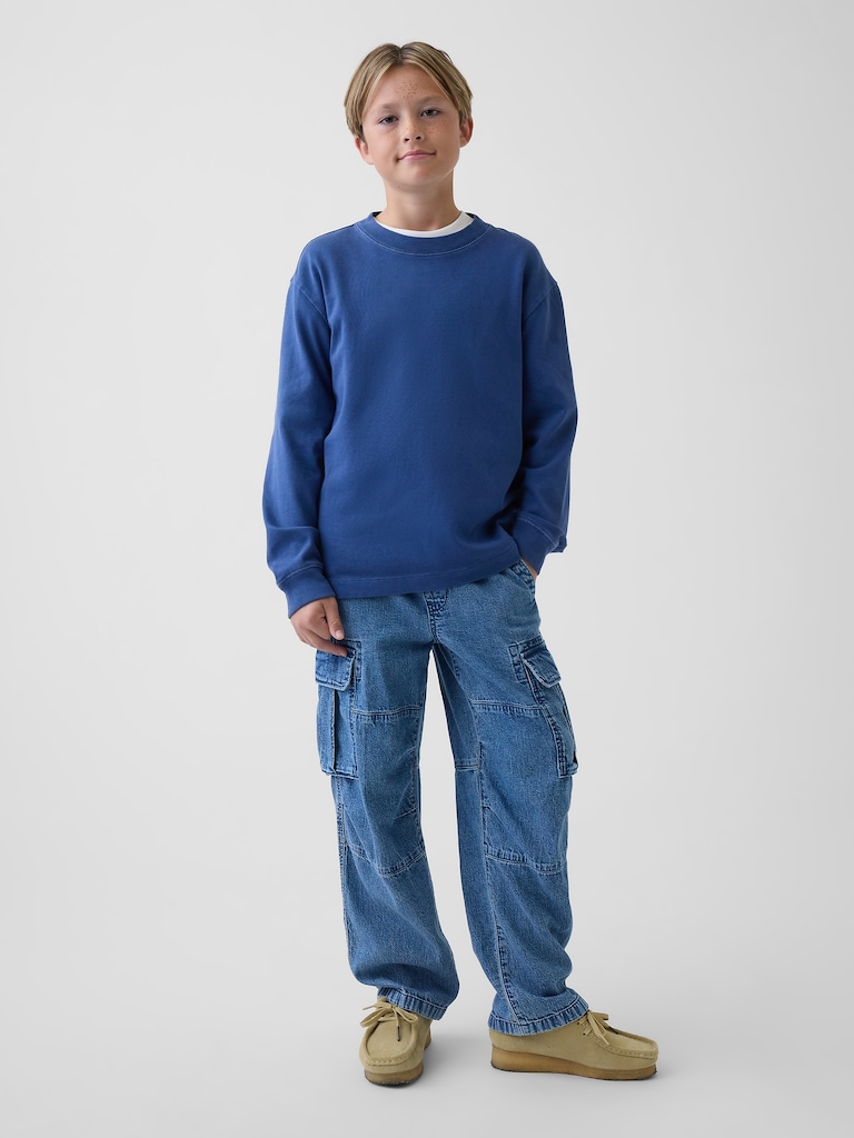 Kids Easy Cargo Jeans