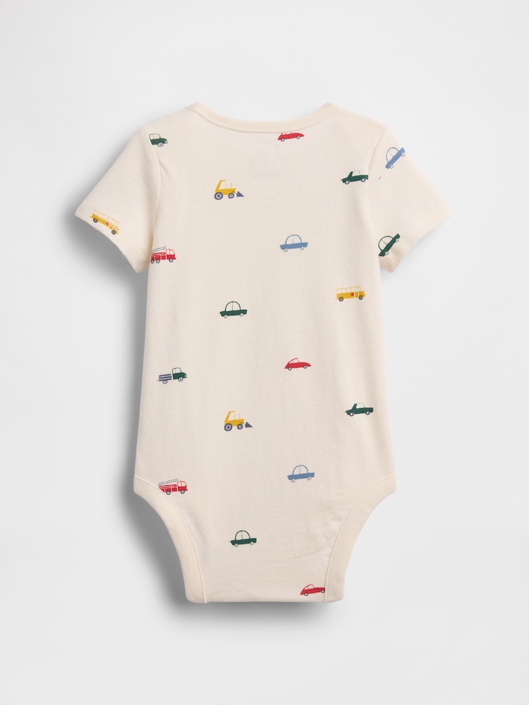 Baby Organic Cotton Print Bodysuit
