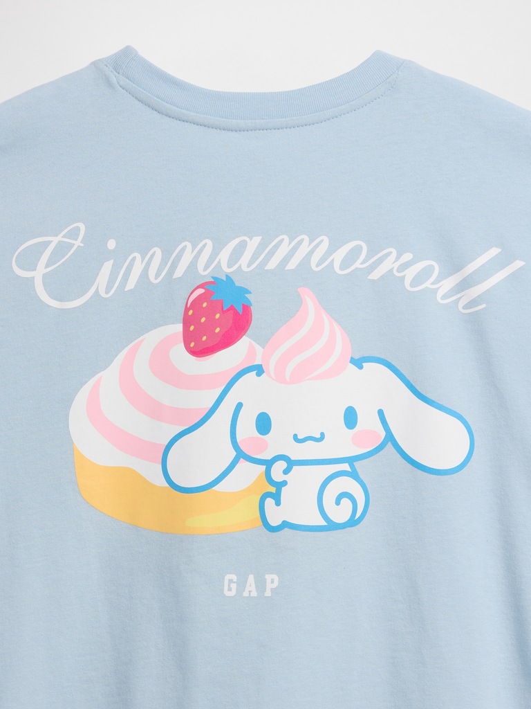 Kids Hello Kitty Oversized Graphic T-Shirt