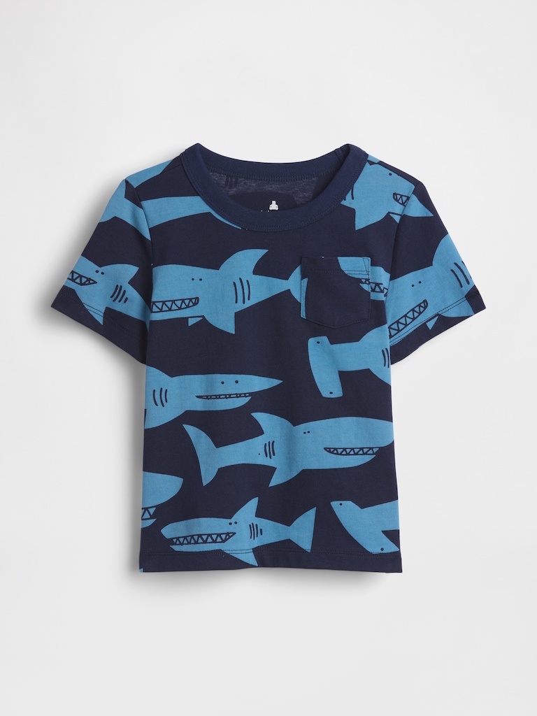 Baby & Toddler Mix & Match Print Pocket T-Shirt