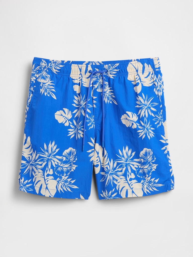 6" Relaxed Swim Trunks