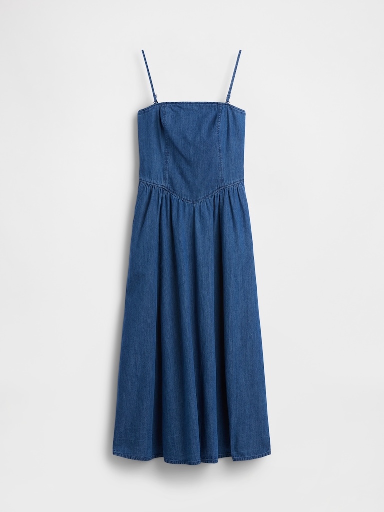 Denim Maxi Dress