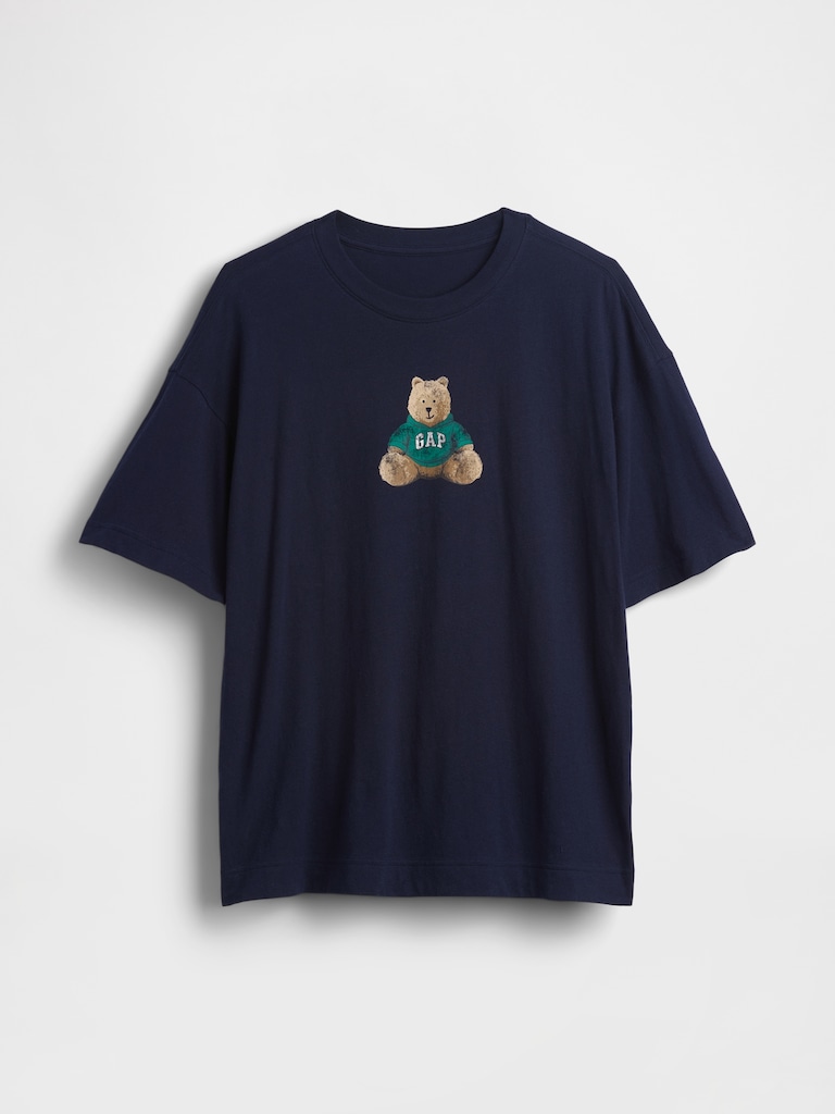 Oversized Brannan Bear Logo T-Shirt