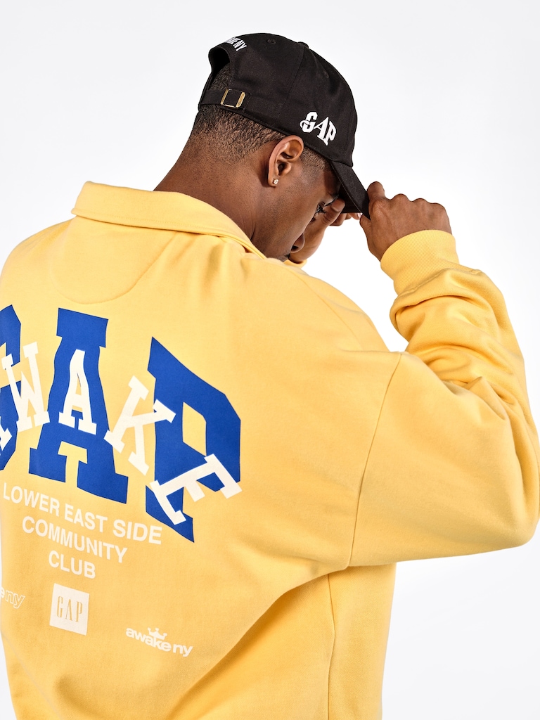 Gap × Awake NY Heavyweight Oversized Quarter-Zip Pullover