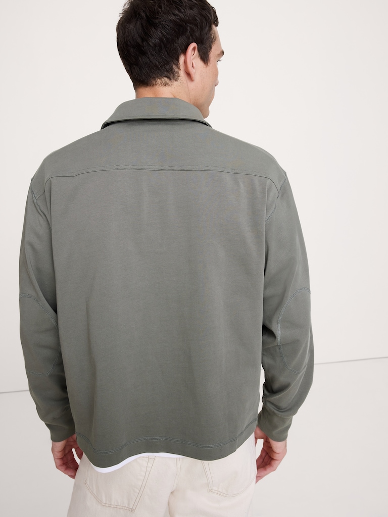 Heavyweight Cotton Flight Polo