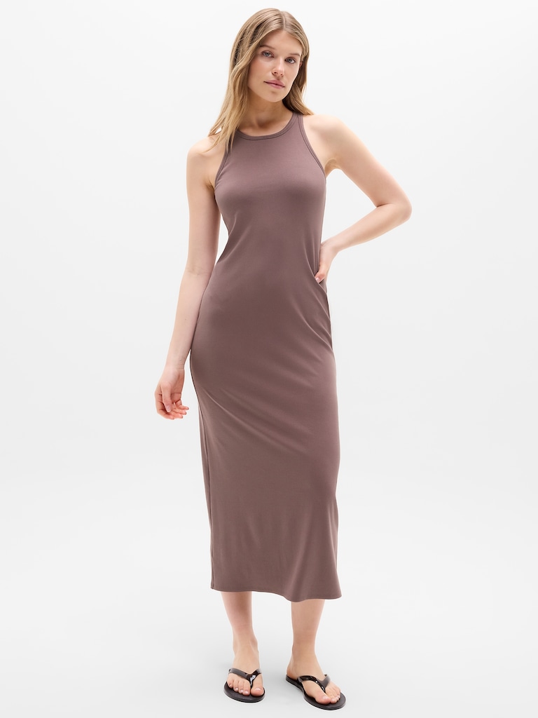 Signature Rib Maxi Dress