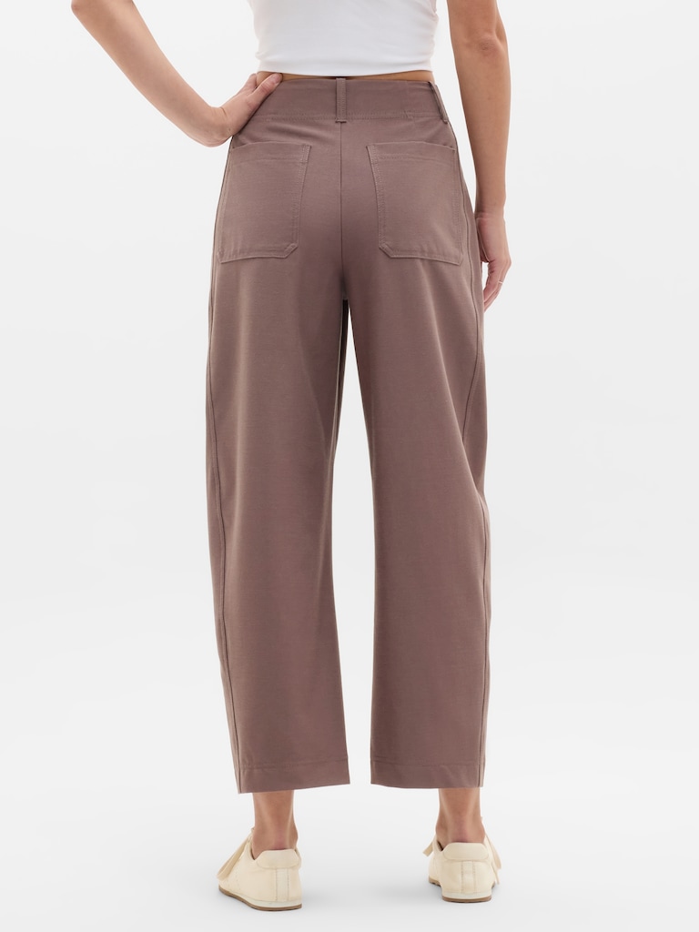 Skyline High Rise Barrel Leg Pant