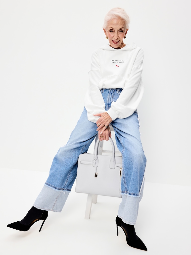 Chandail à capuchon surdimensionné PurConfort Old Navy x Le diable s’habille en Prada