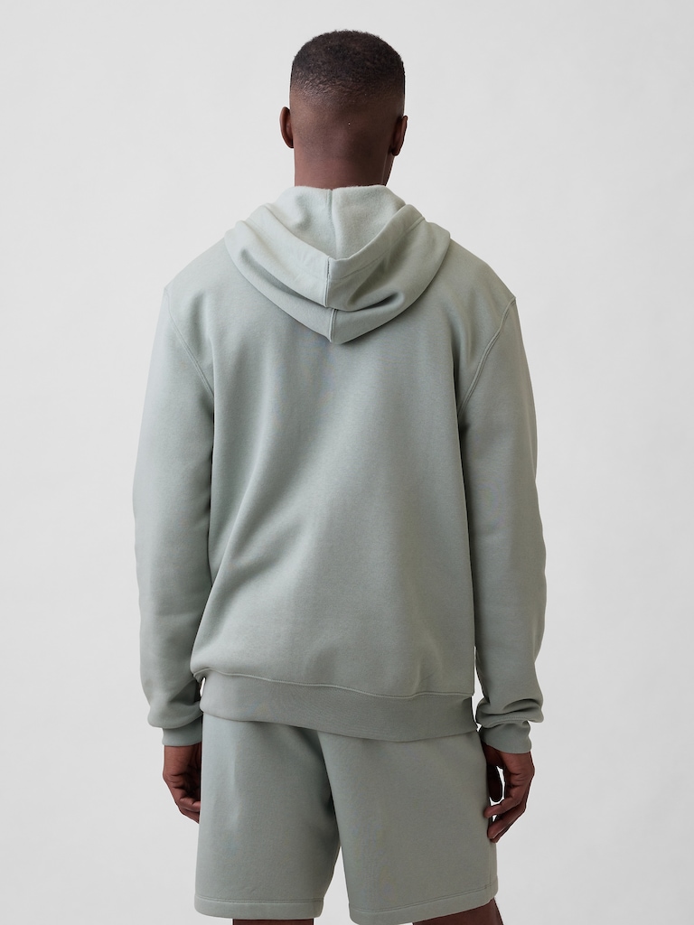 Adult Relaxed Gap Logo Zip Hoodie