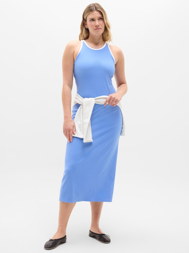 Signature Rib Maxi Dress