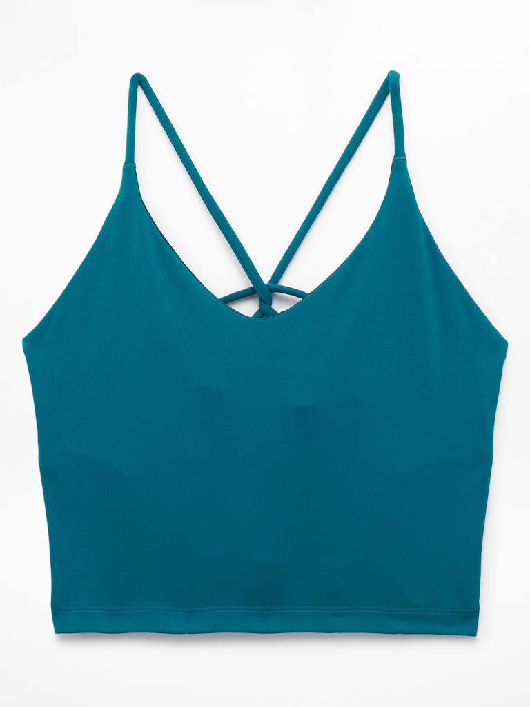 Transcend Thin Strap Crop Bra