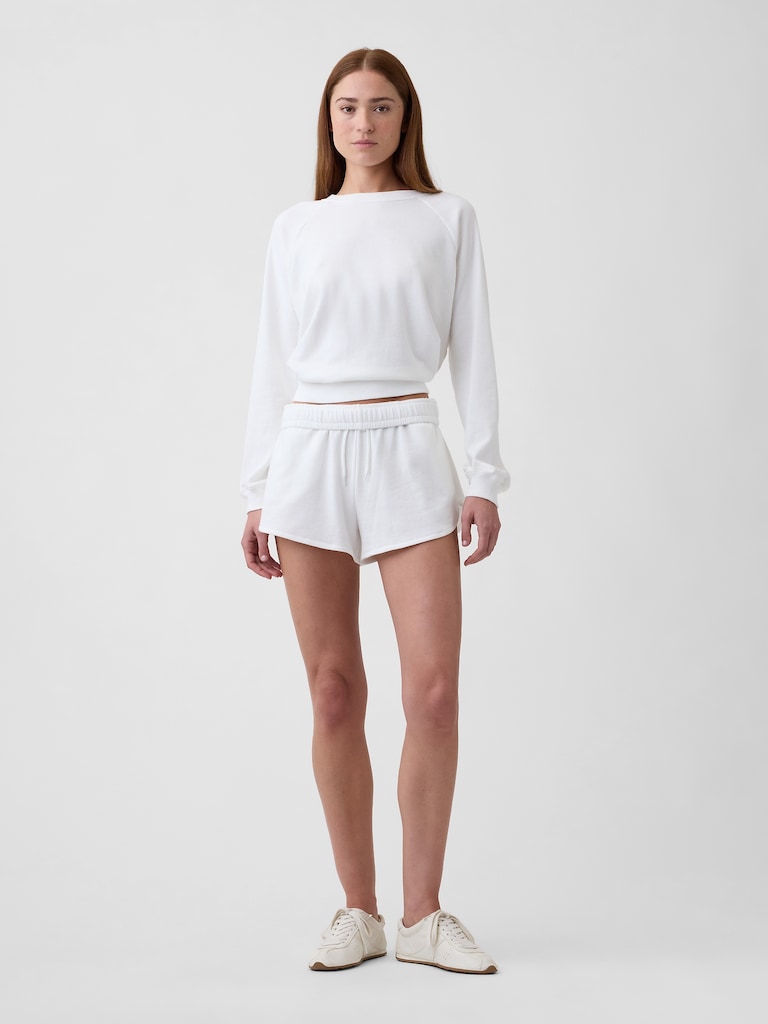 Relaxed French Terry Crewneck Sweatshirt