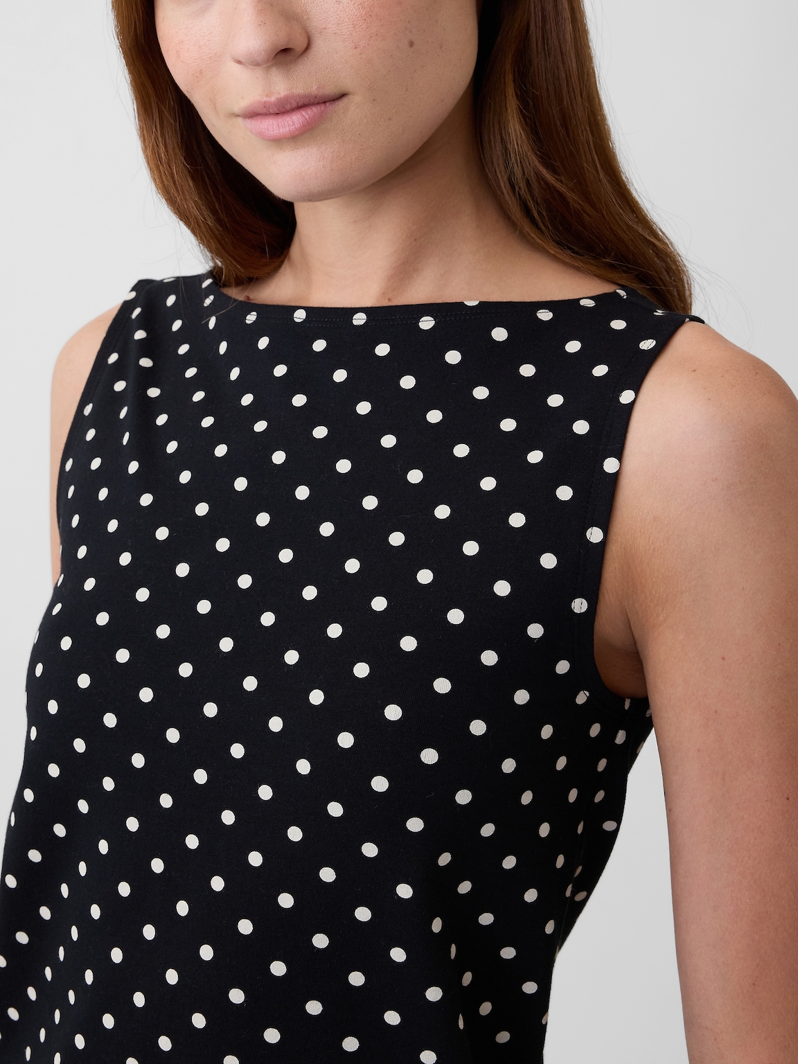 Boatneck Tank Top
