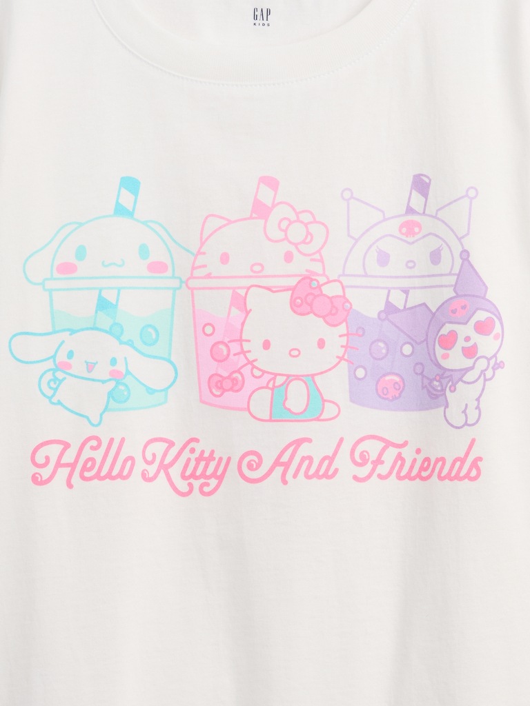 GapKids Hello Kitty Oversized Graphic T-Shirt