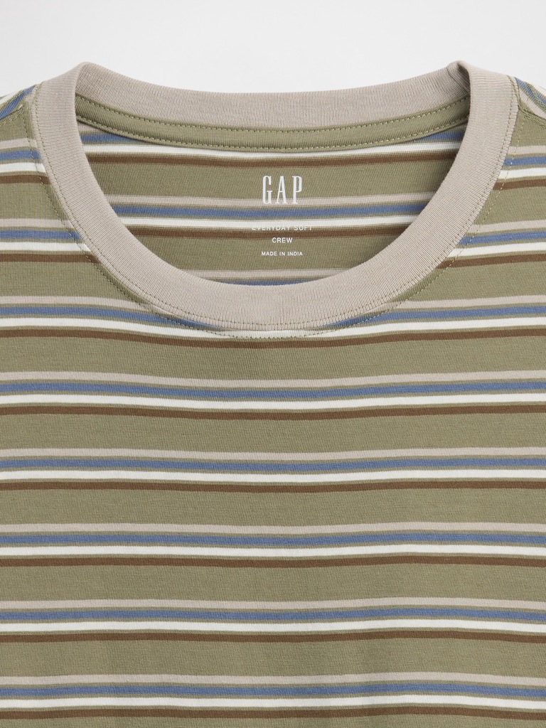 Everyday Soft Stripe Crewneck T-Shirt