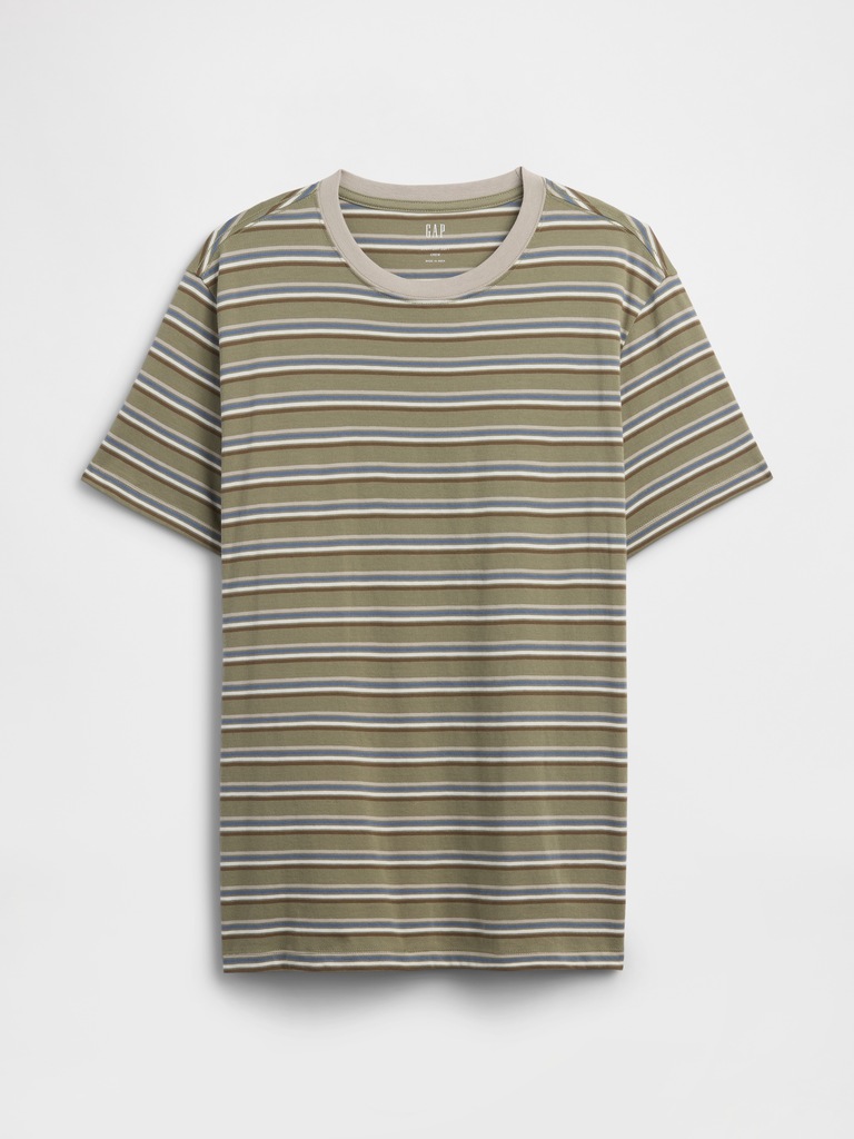 Everyday Soft Stripe Crewneck T-Shirt
