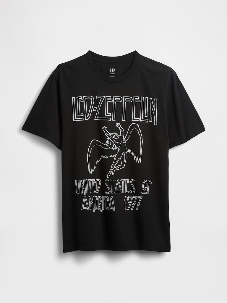 Led Zeppelin Relaxed Graphic T-Shirt