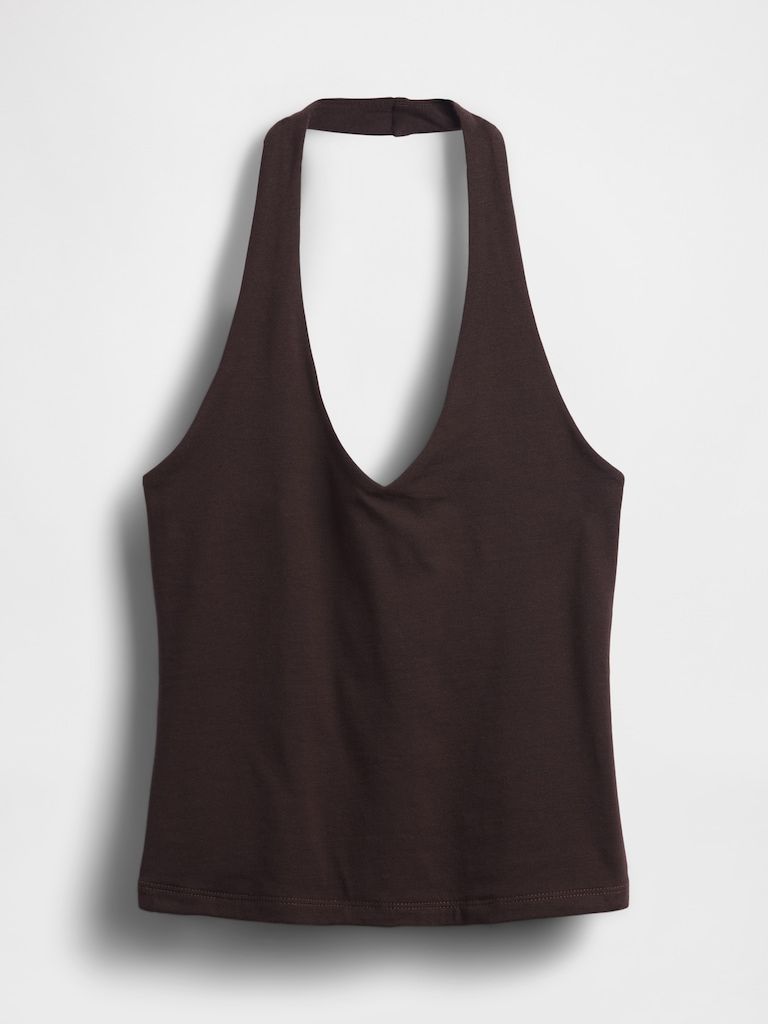 CloseKnit Halter Crop Top