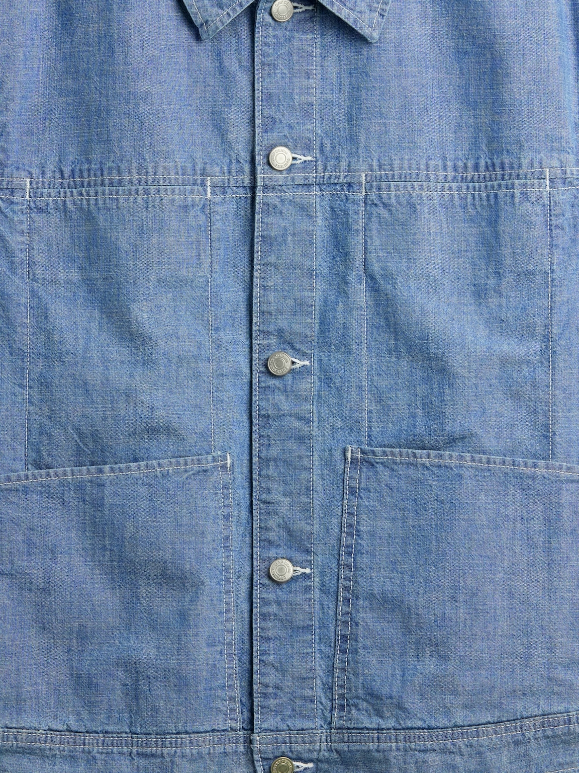 Boxy Chambray Jacket