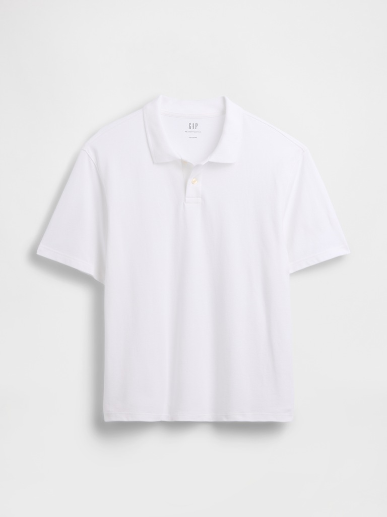 Relaxed Pique Polo