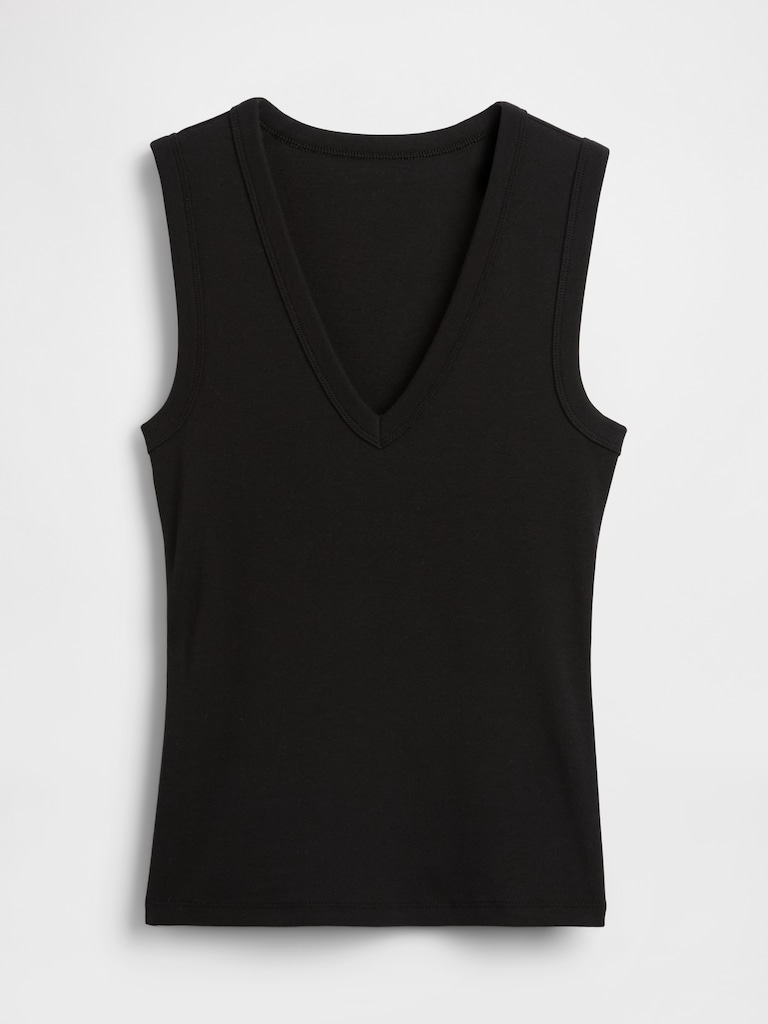 Modern V-Neck Tank Top