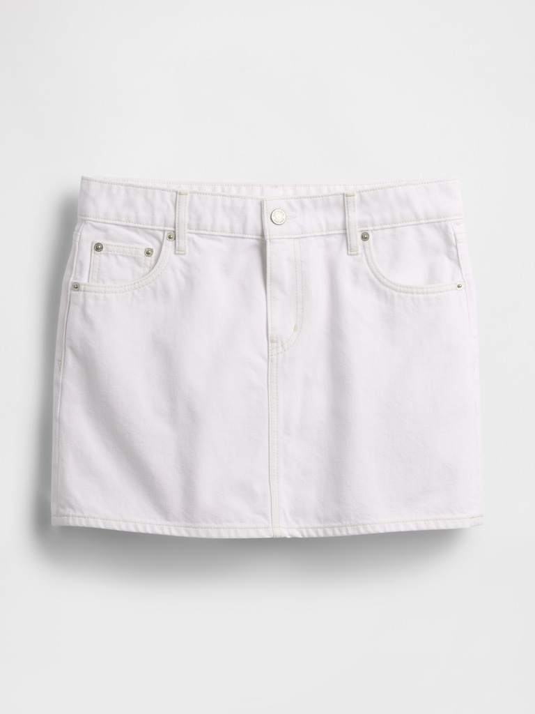 Denim Mini Skirt